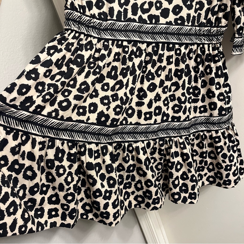 Gretchen Scott Teardrop Dress Cheetah Print XL - Picture 9 of 14